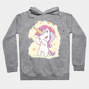 Super Cute Little Dabbing Unicorn Hoodie